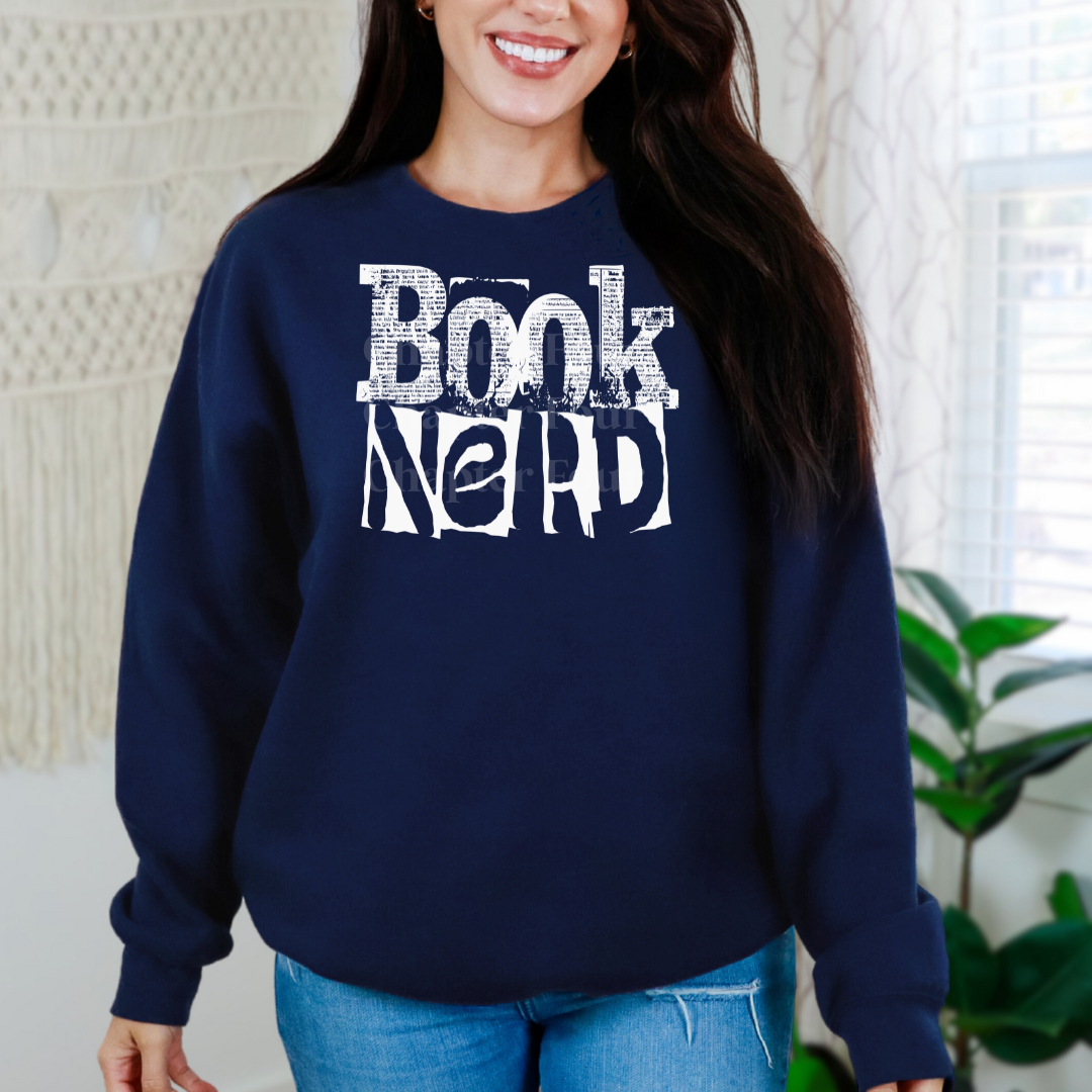 Book Nerd Crewneck