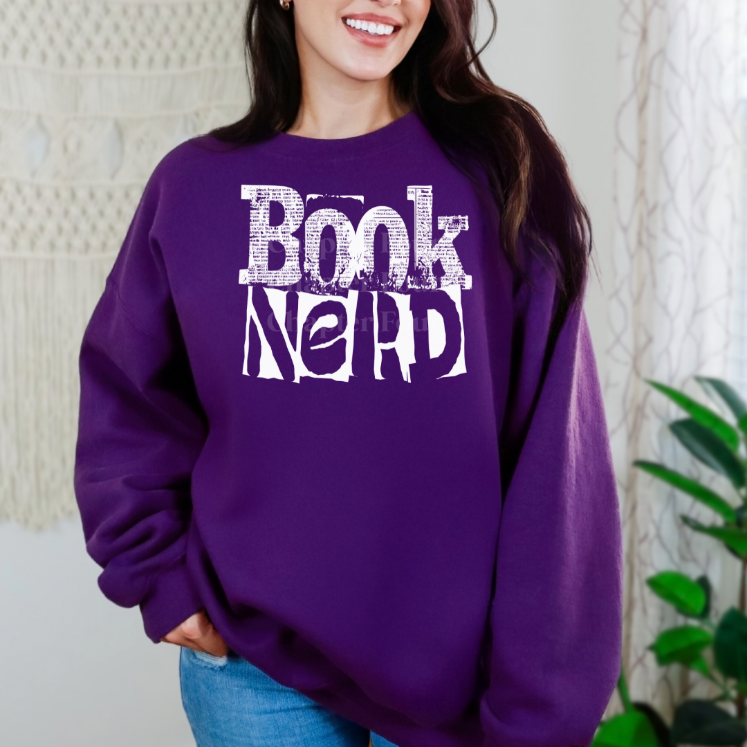 Book Nerd Crewneck