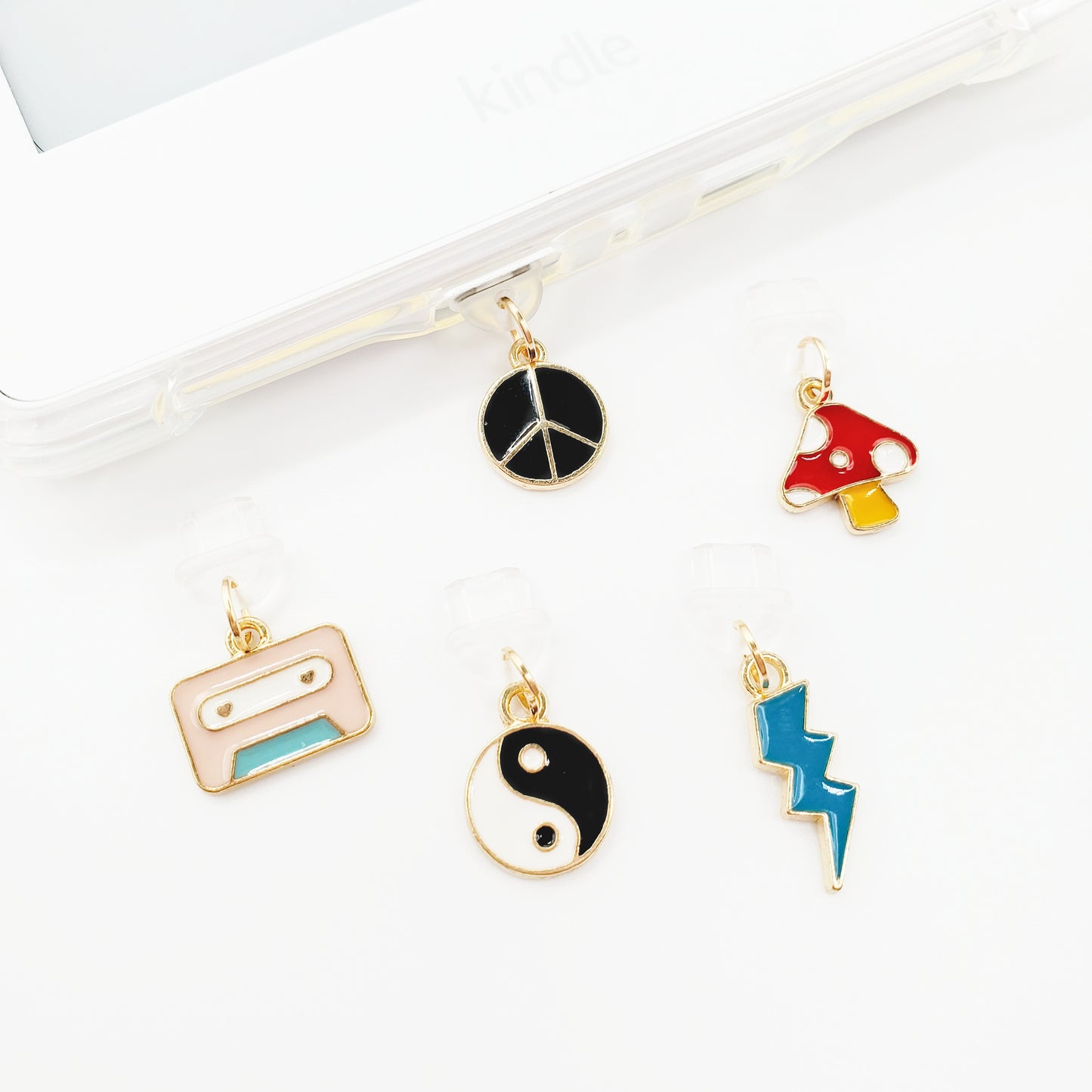 Retro Dust Plug Charms