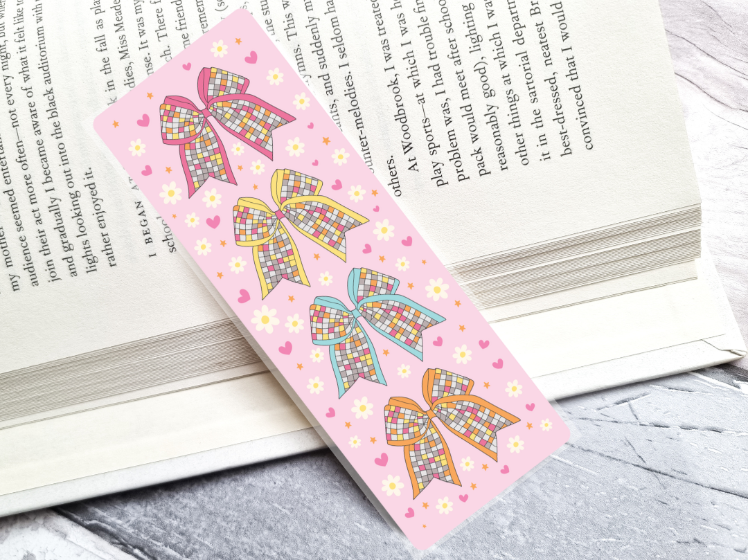 Disco Ribbon Bookmark