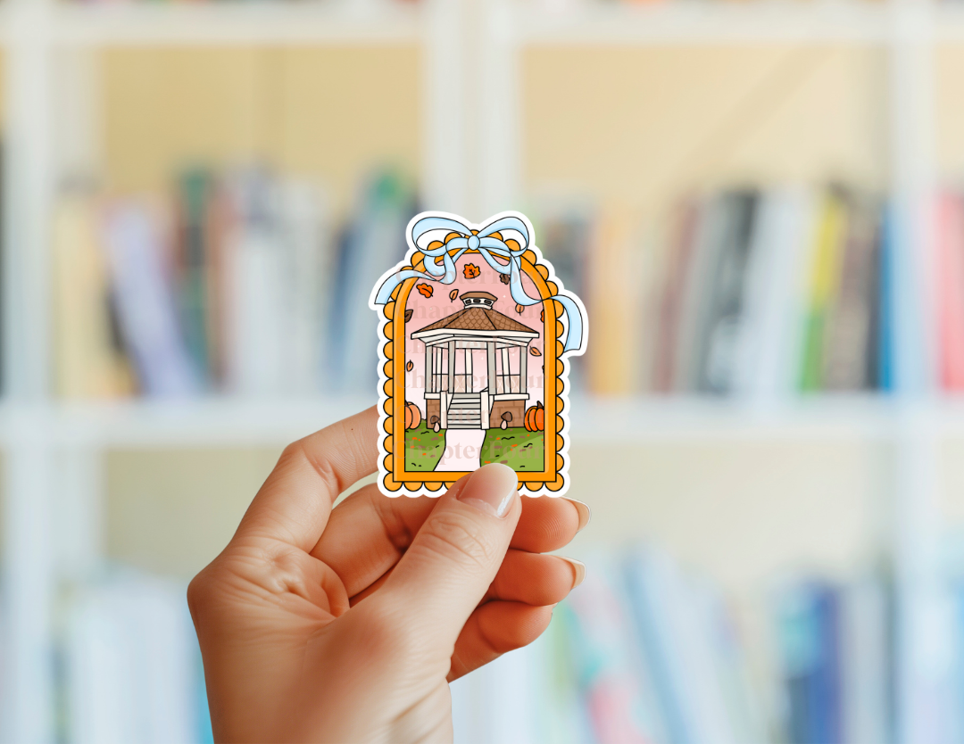 Fall Gazebo Frame Sticker
