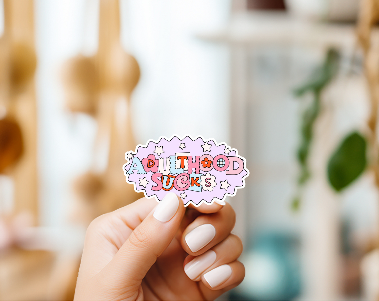 Adulthood Sucks Sticker