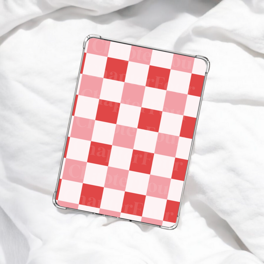 Red Checkers E-Reader Insert