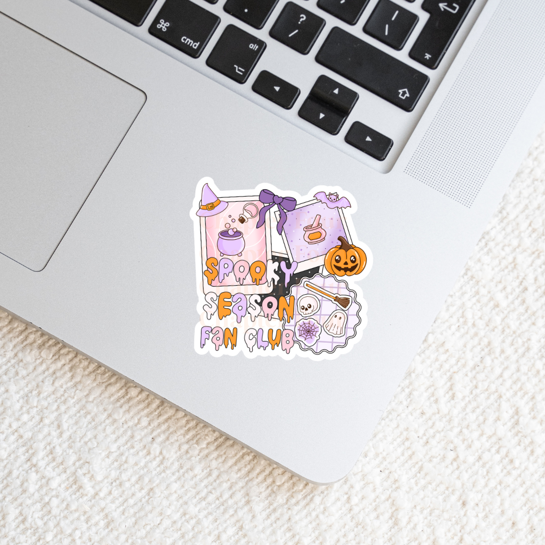 Spooky Season Fan Club Sticker