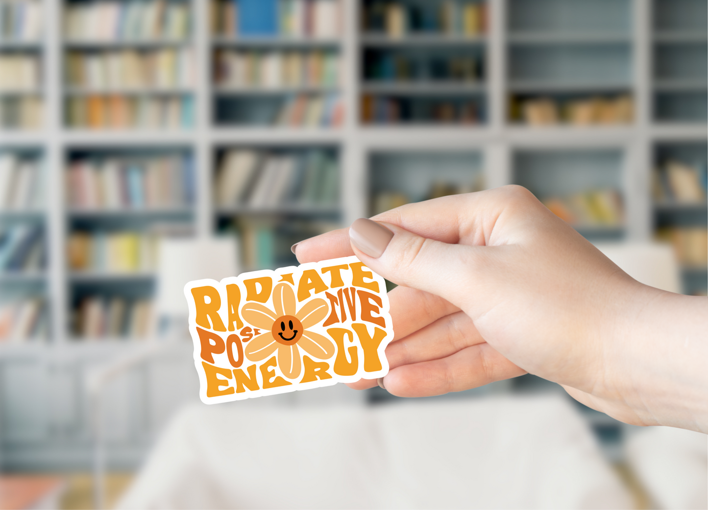 Radiate Positive Energy Sticker