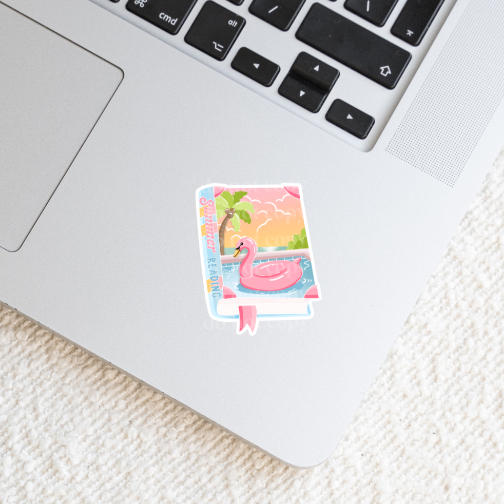 Summer Reading Book Sticker