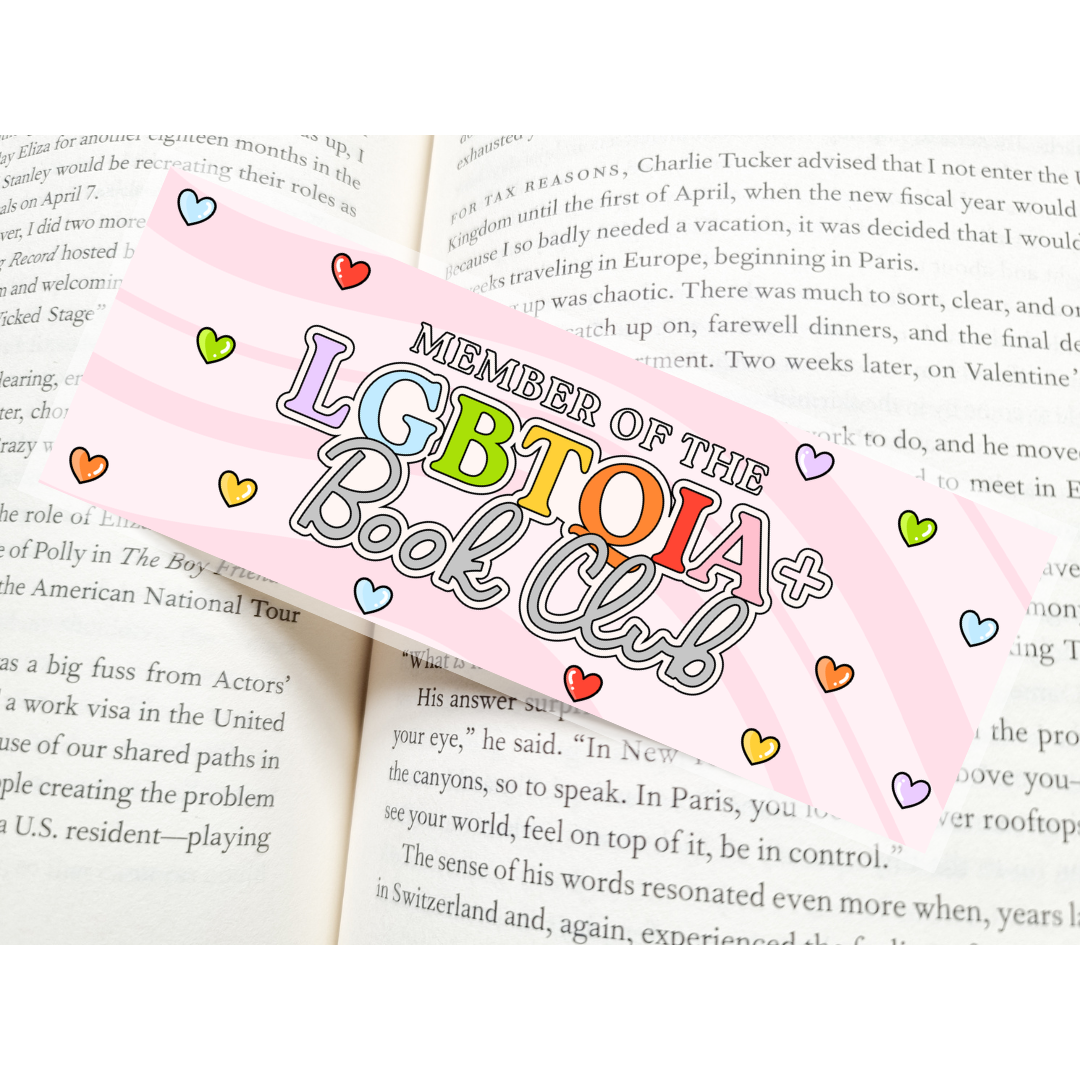Member Of The LGBTQIA+ Book Club Bookmark