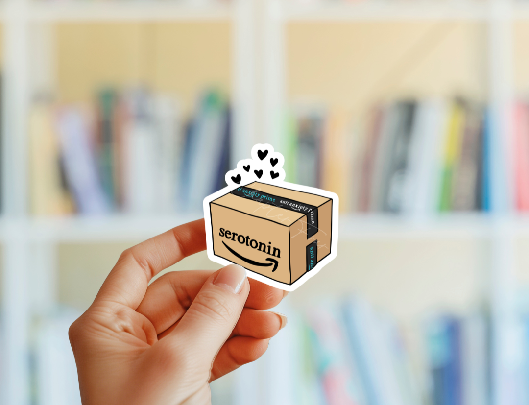 Serotonin Anxiety Prime Sticker