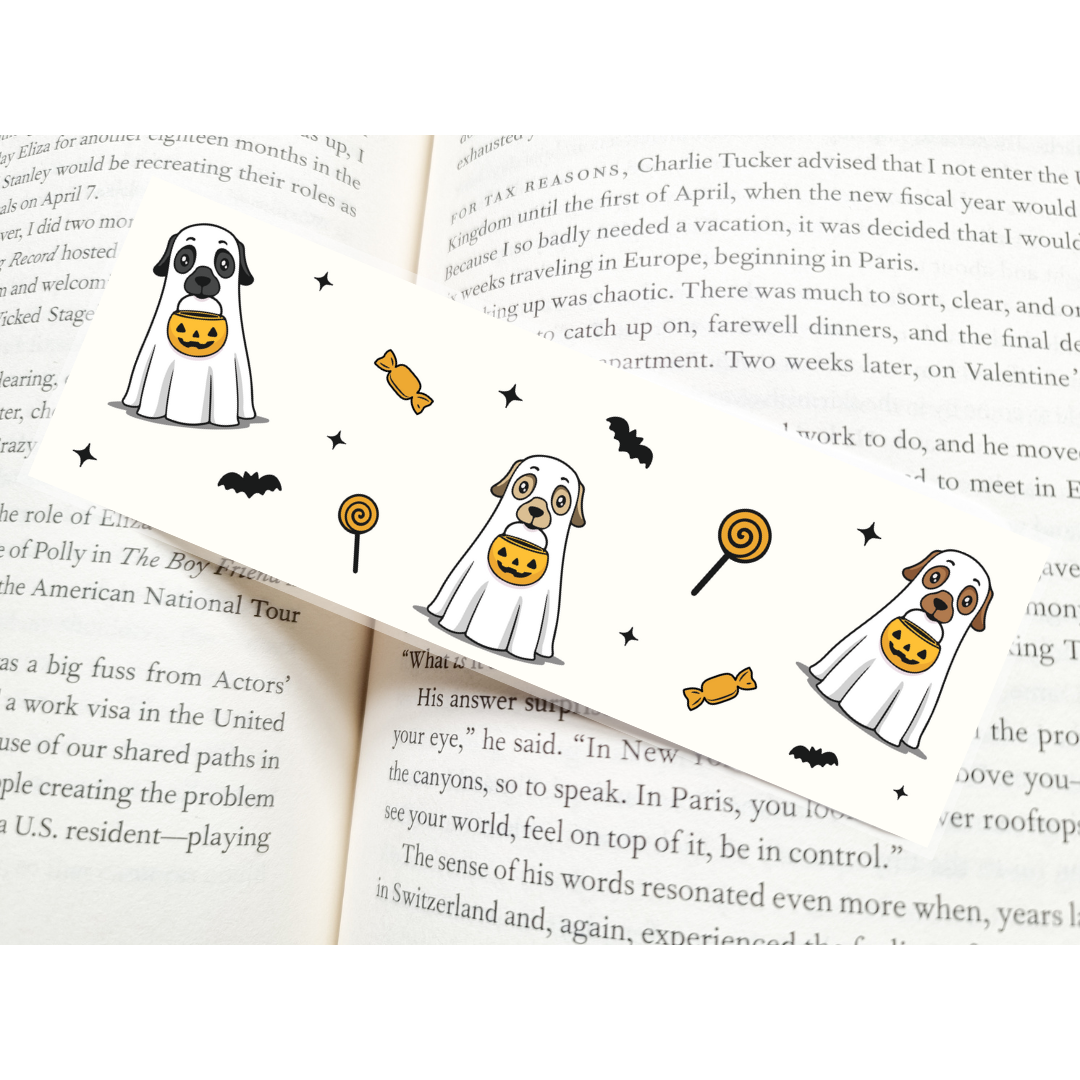 Trick Or Treat Dogs Bookmark