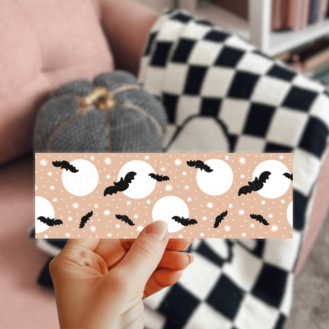 Moon Lit Bats Bookmark