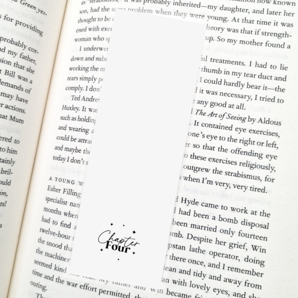 We Don't Just Read Books We Live Them Bookmark