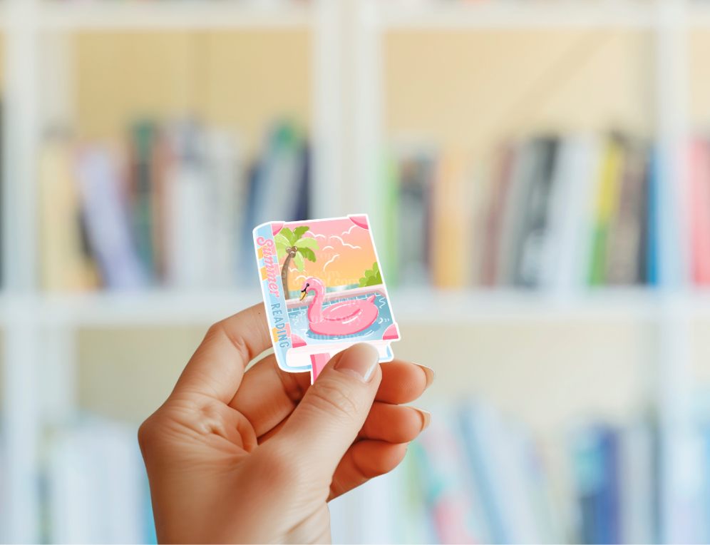 Summer Reading Book Sticker
