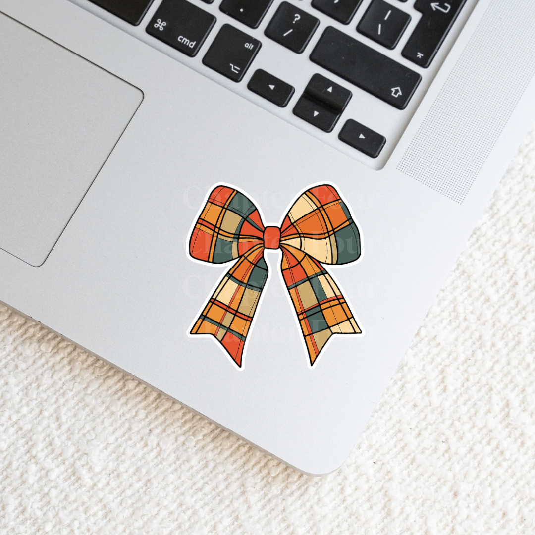 Autumn Bow Sticker