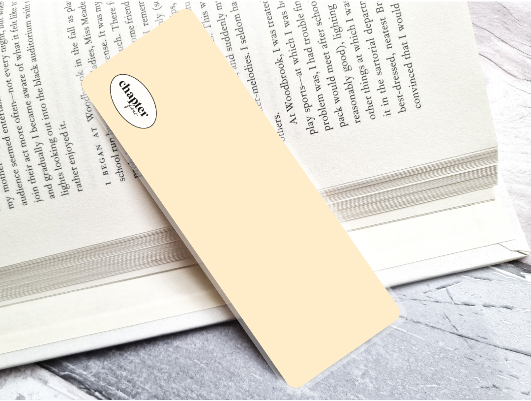 Autumn Reader Book Club Ticket Bookmark