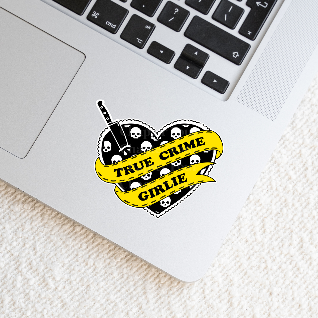 True Crime Girlie Sticker