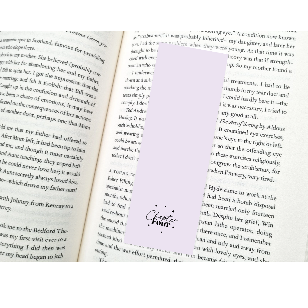 Thriller Book Club Bookmark
