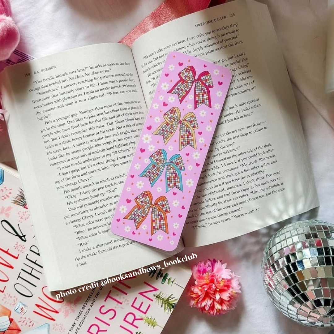 Disco Ribbon Bookmark