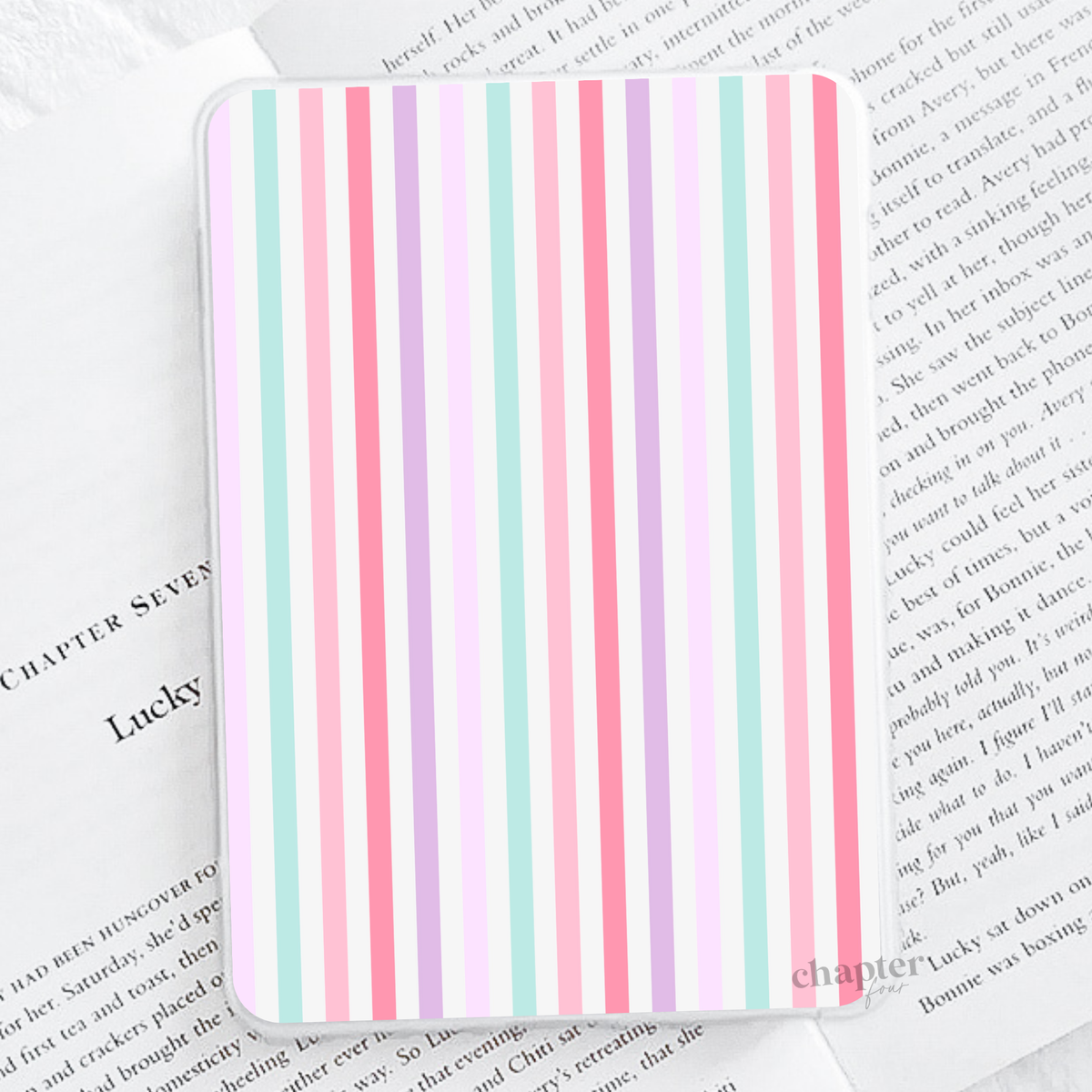 Summer Stripes E-Reader Insert