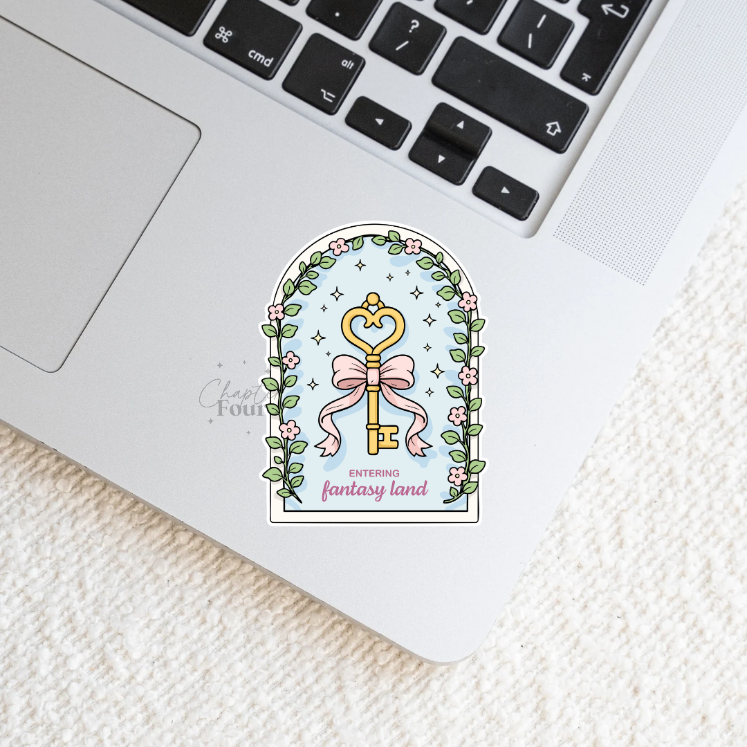 Entering Fantasy Land Sticker