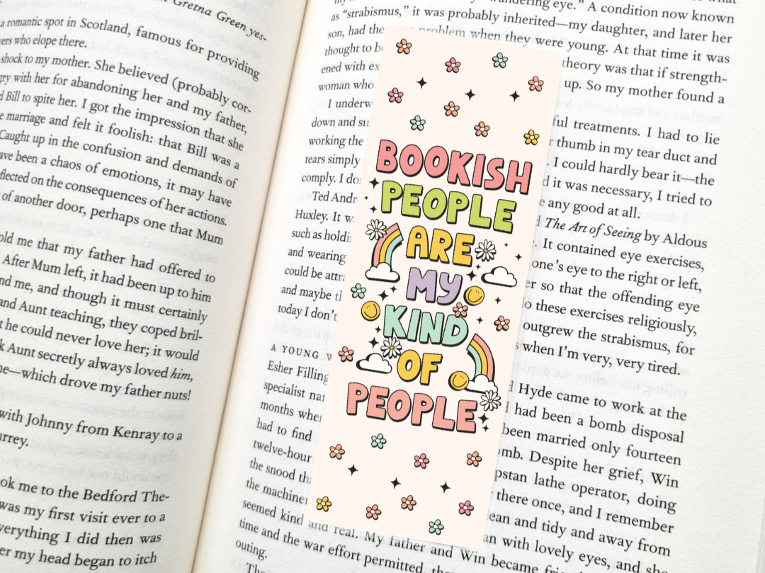 Bookish People Are My Kind Of People Bookmark