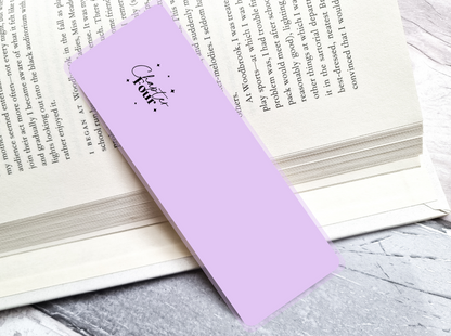 Fantasy Book Club Ticket Bookmark