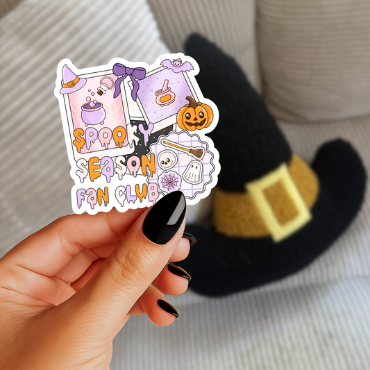 Spooky Season Fan Club Sticker