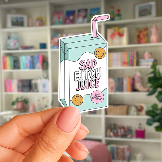 Sad B Juice Sticker