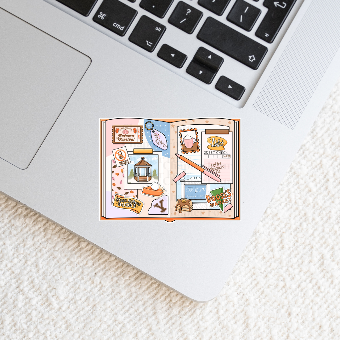 Autumn Junk Journal Sticker