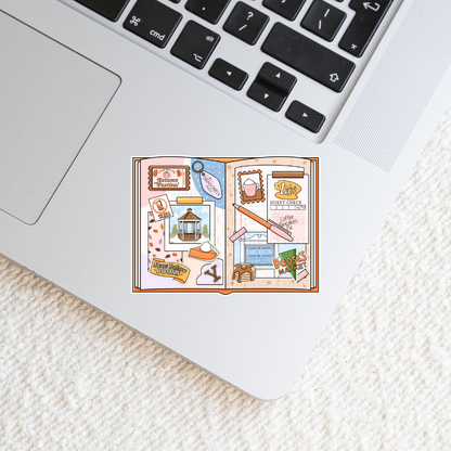 Autumn Junk Journal Sticker