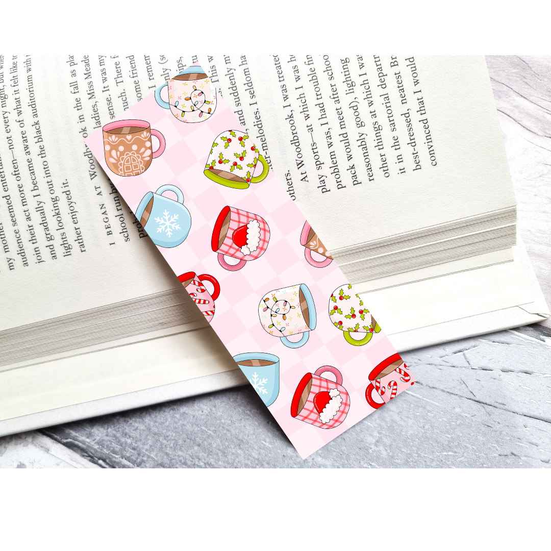 Christmas Mugs Bookmark