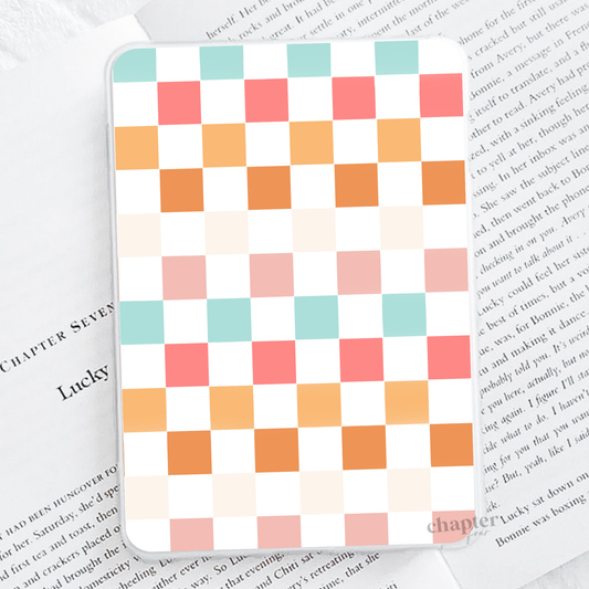 Muted Checker E-Reader Insert