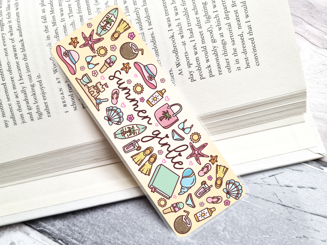 Summer Girlie Bookmark