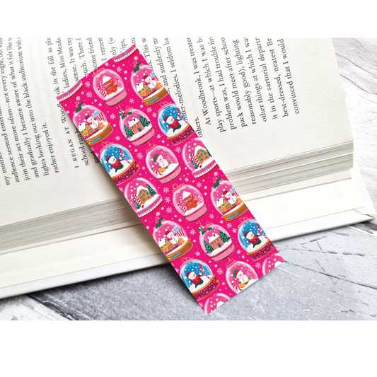 Snow Globe Bookmark