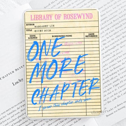 One More Chapter E-Reader Insert