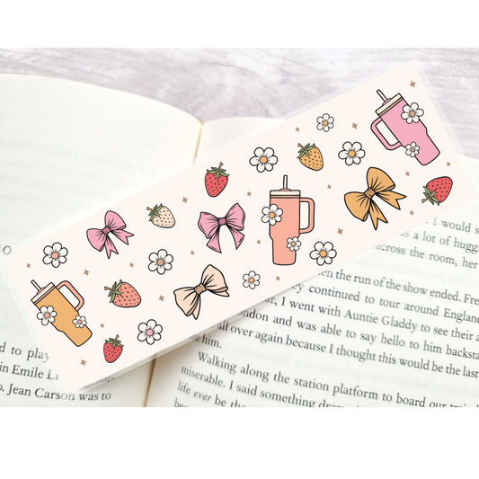 Girly Spring Bookmark