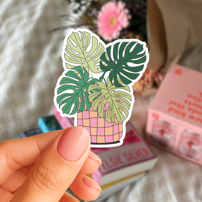 Monstera Plant Sticker