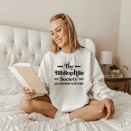 The Bibliophile Society Crewneck