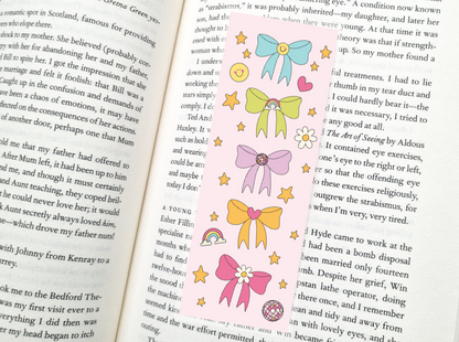 Rainbow Ribbons Bookmark