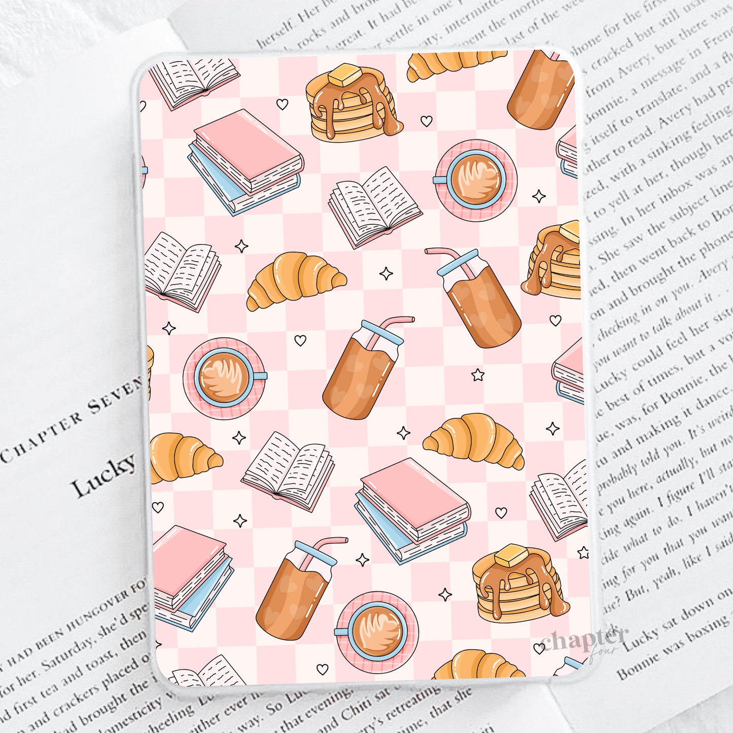 Books & Brunch E-Reader Insert
