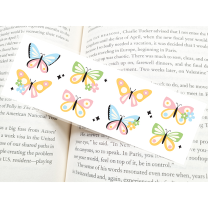 Spring Butterfly Bookmark
