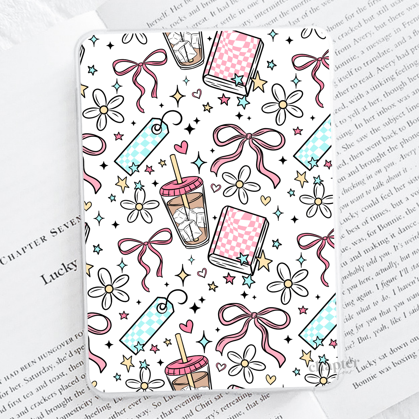 Books & Bows E-Reader Insert