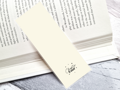 Checkered Floral Bookmark