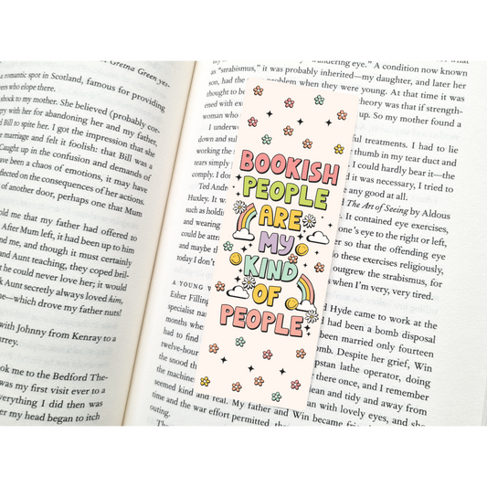 Bookish People Are My Kind Of People Bookmark