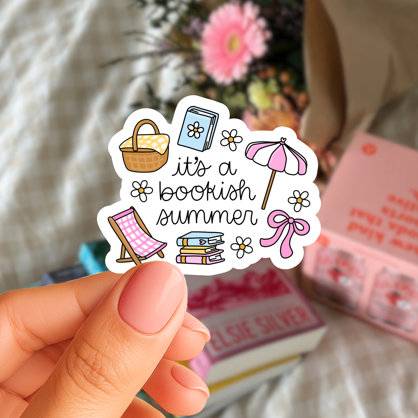 It's A Bookish Summer Sticker