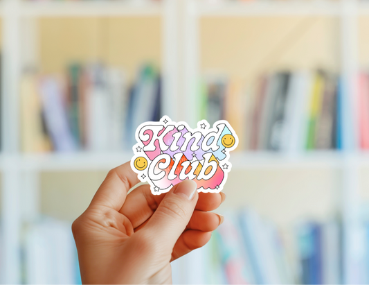 Kind Club Sticker