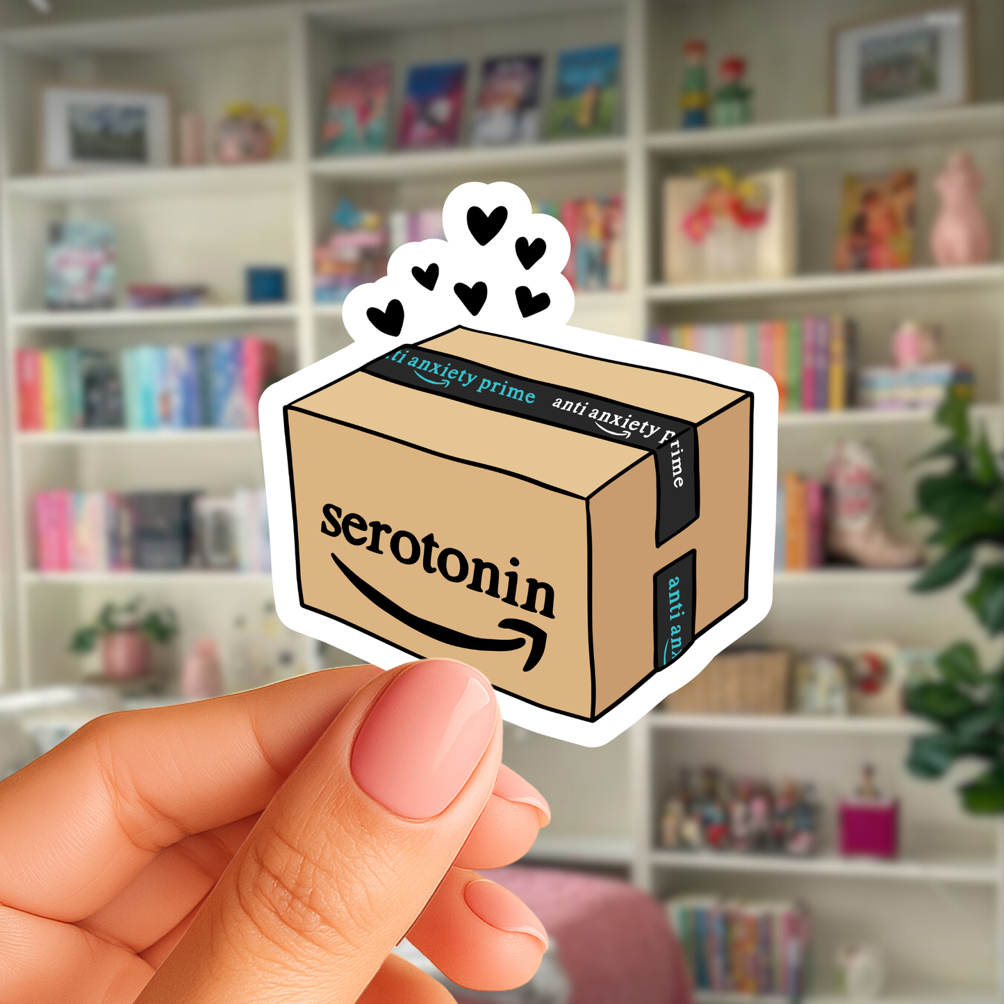 Serotonin Anxiety Prime Sticker