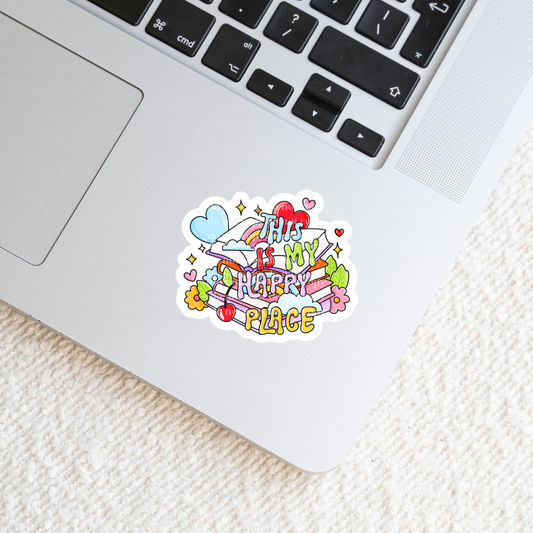 This Is My Happy Place Sticker