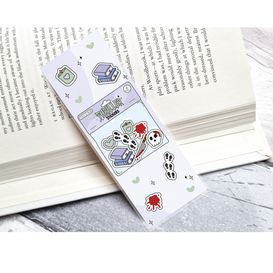 Thriller Stickers Bookmark
