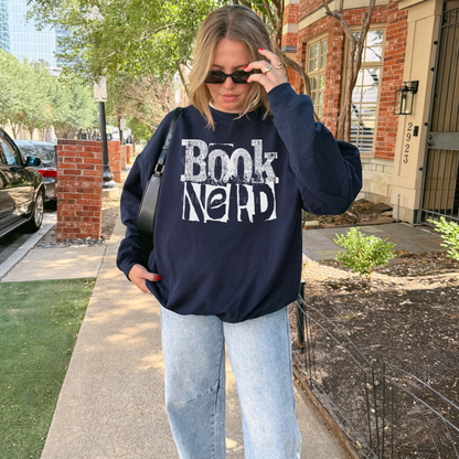 Book Nerd Crewneck