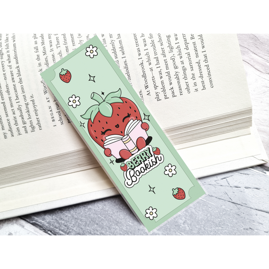Berry Bookish Bookmark